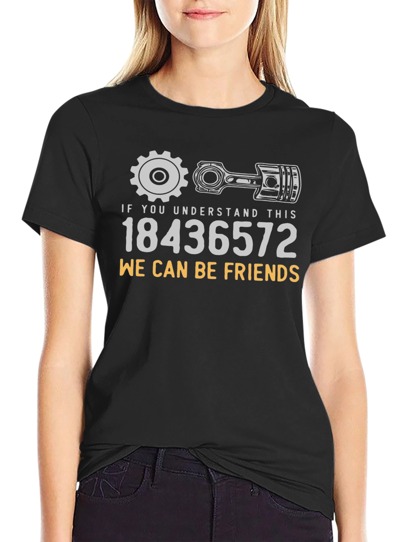 Engine Lover T-Shirt: 18436572 We Can Be Friends