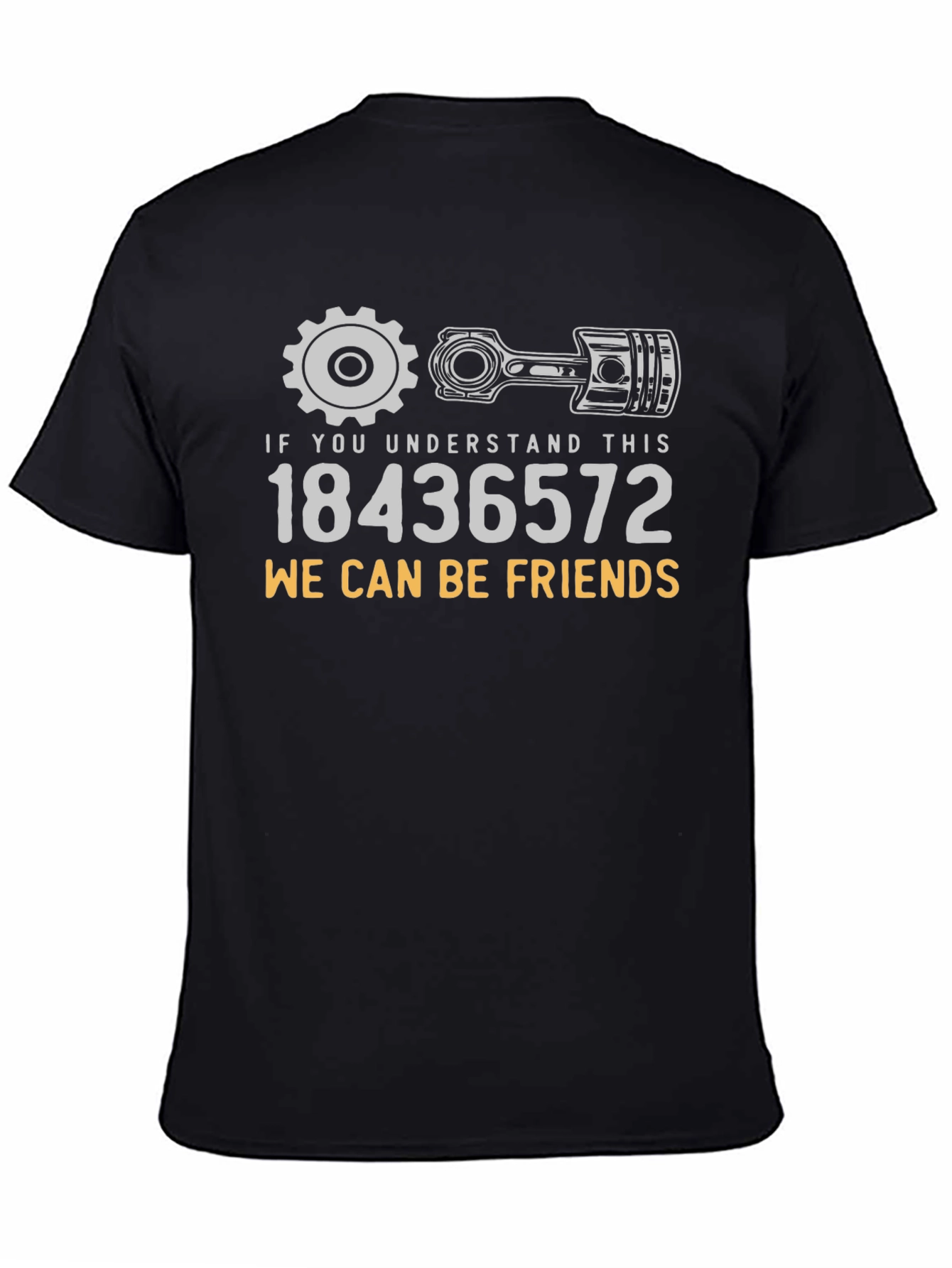 Engine Lover T-Shirt: 18436572 We Can Be Friends