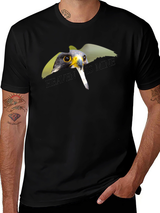 Heaven Is Mine Falcon Graphic Tee - Soft Cotton Blend