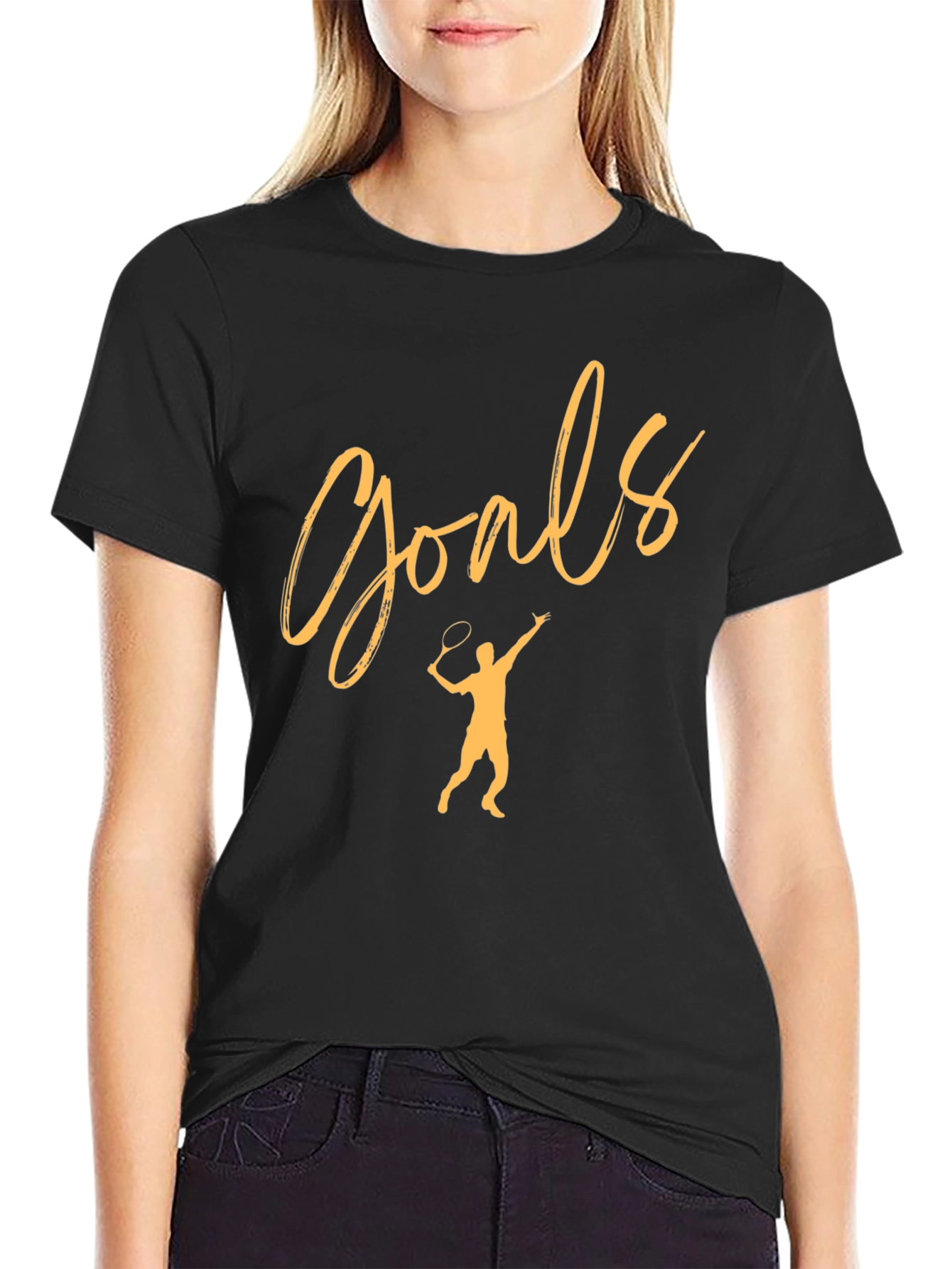 Tennis Goals Graphic Tee - Serve Your Style