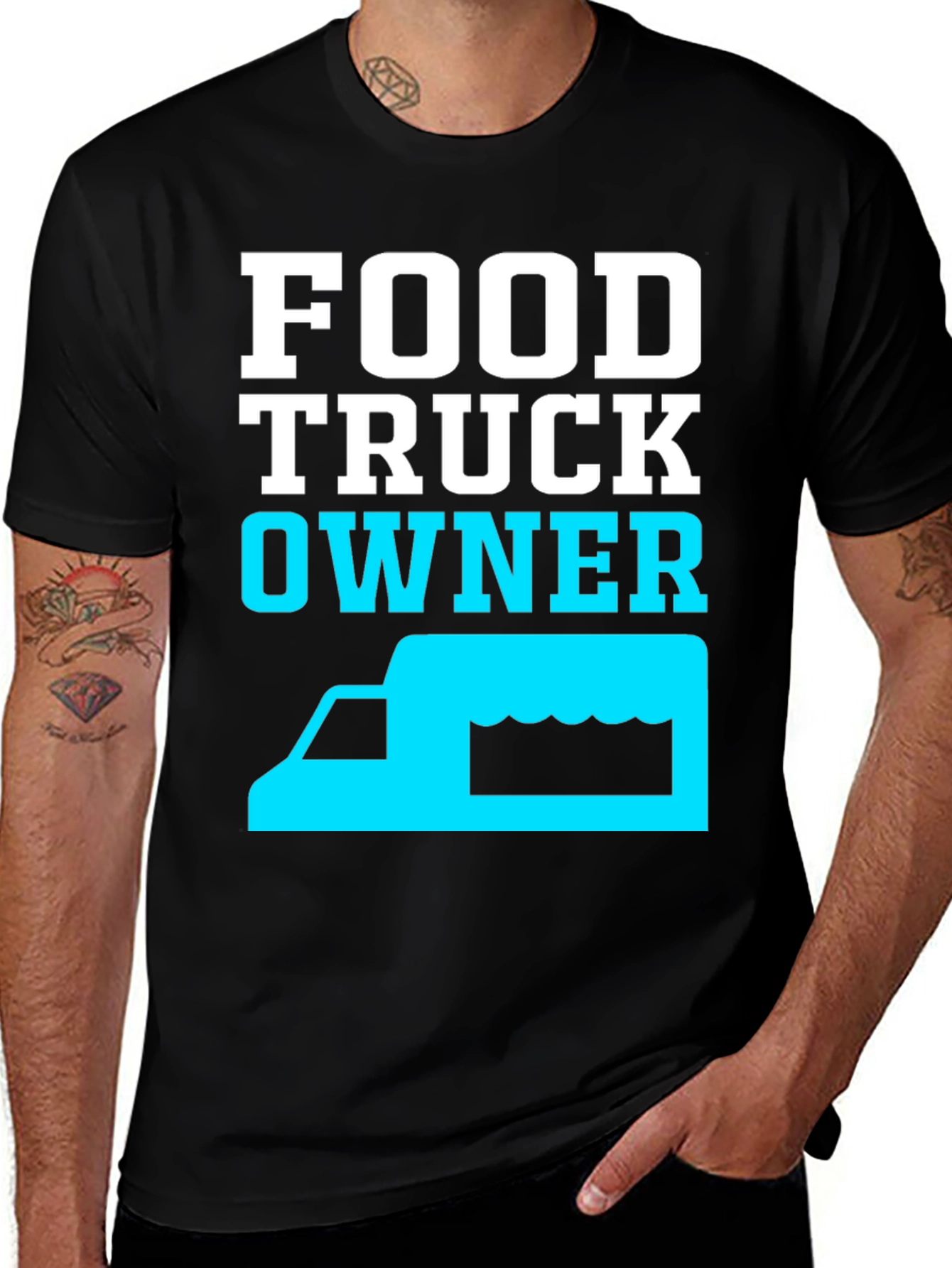 Food Truck Owner T-Shirt - Cool Graphic Tee