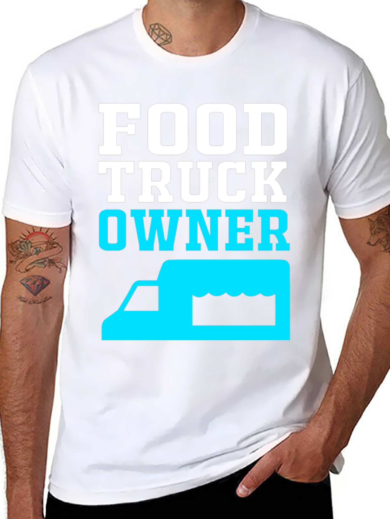 Food Truck Owner T-Shirt - Cool Graphic Tee