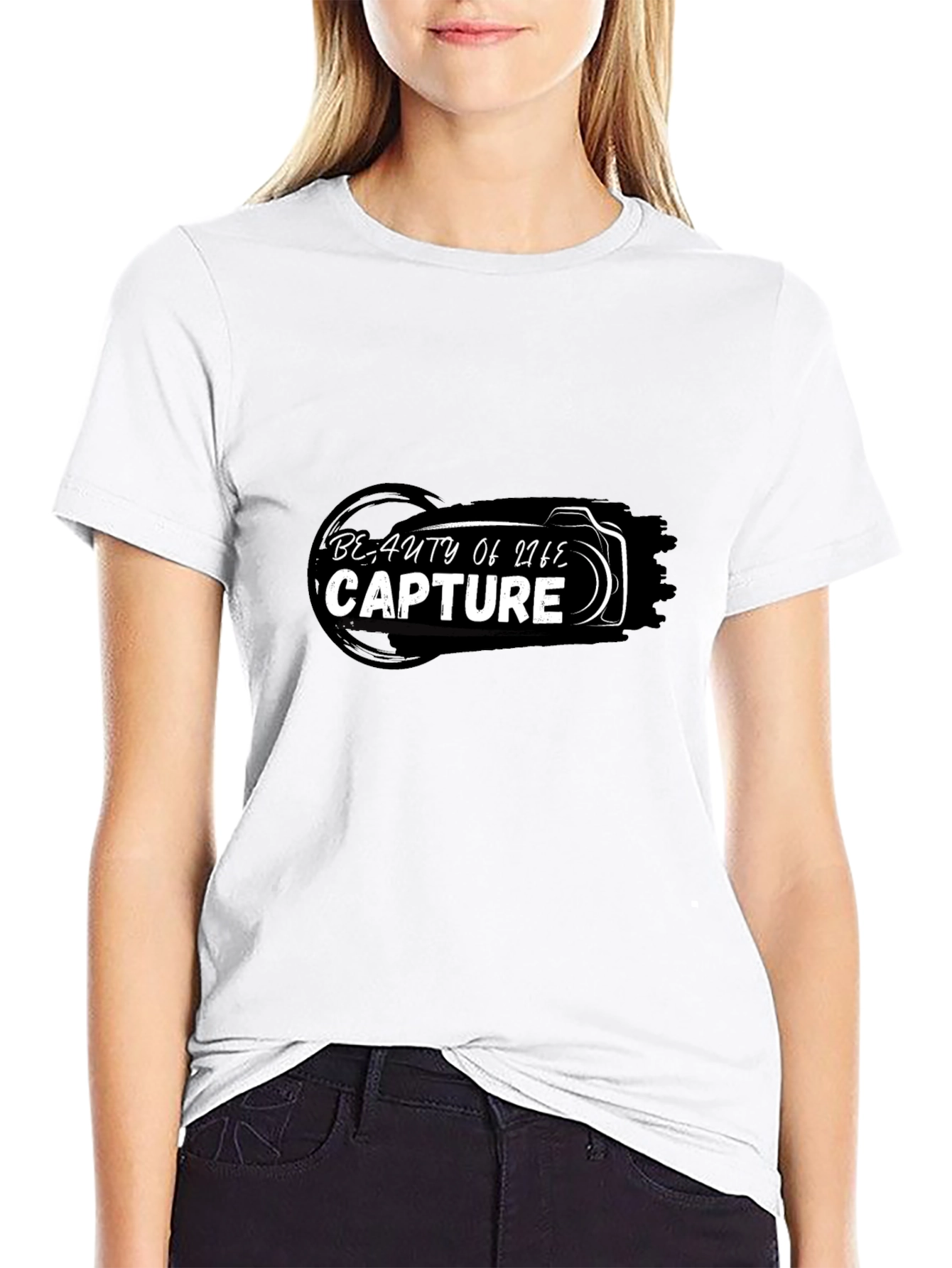Beauty of the Capture Black Graphic Tee