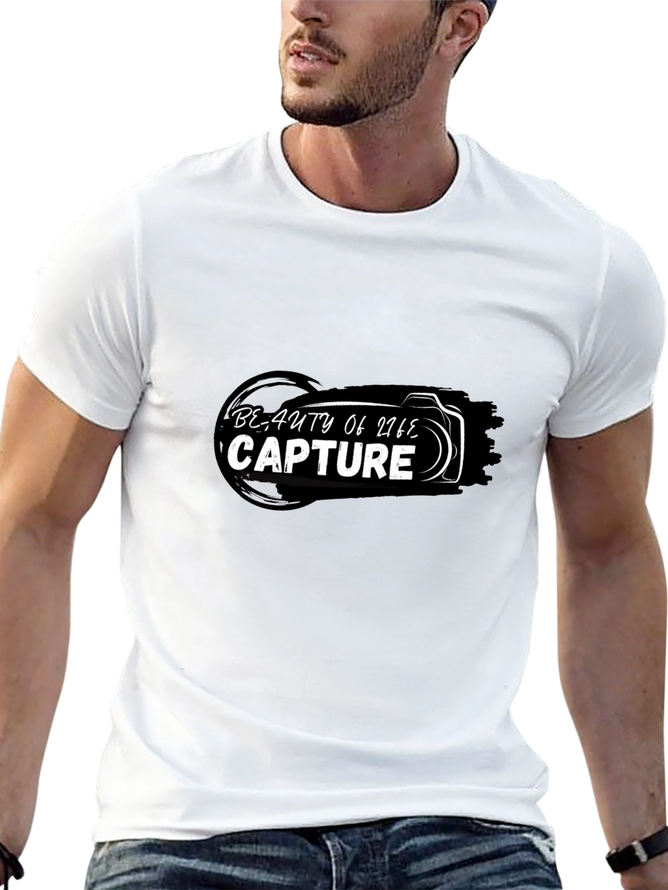 Beauty of the Capture Black Graphic Tee