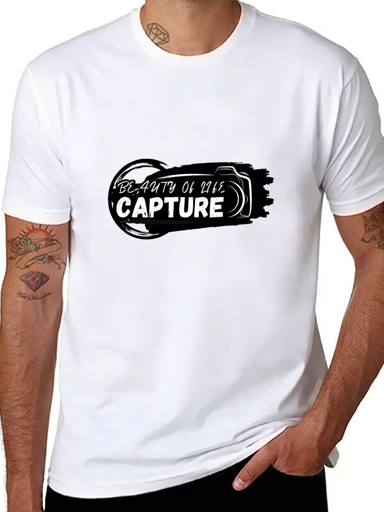 Beauty of the Capture Black Graphic Tee