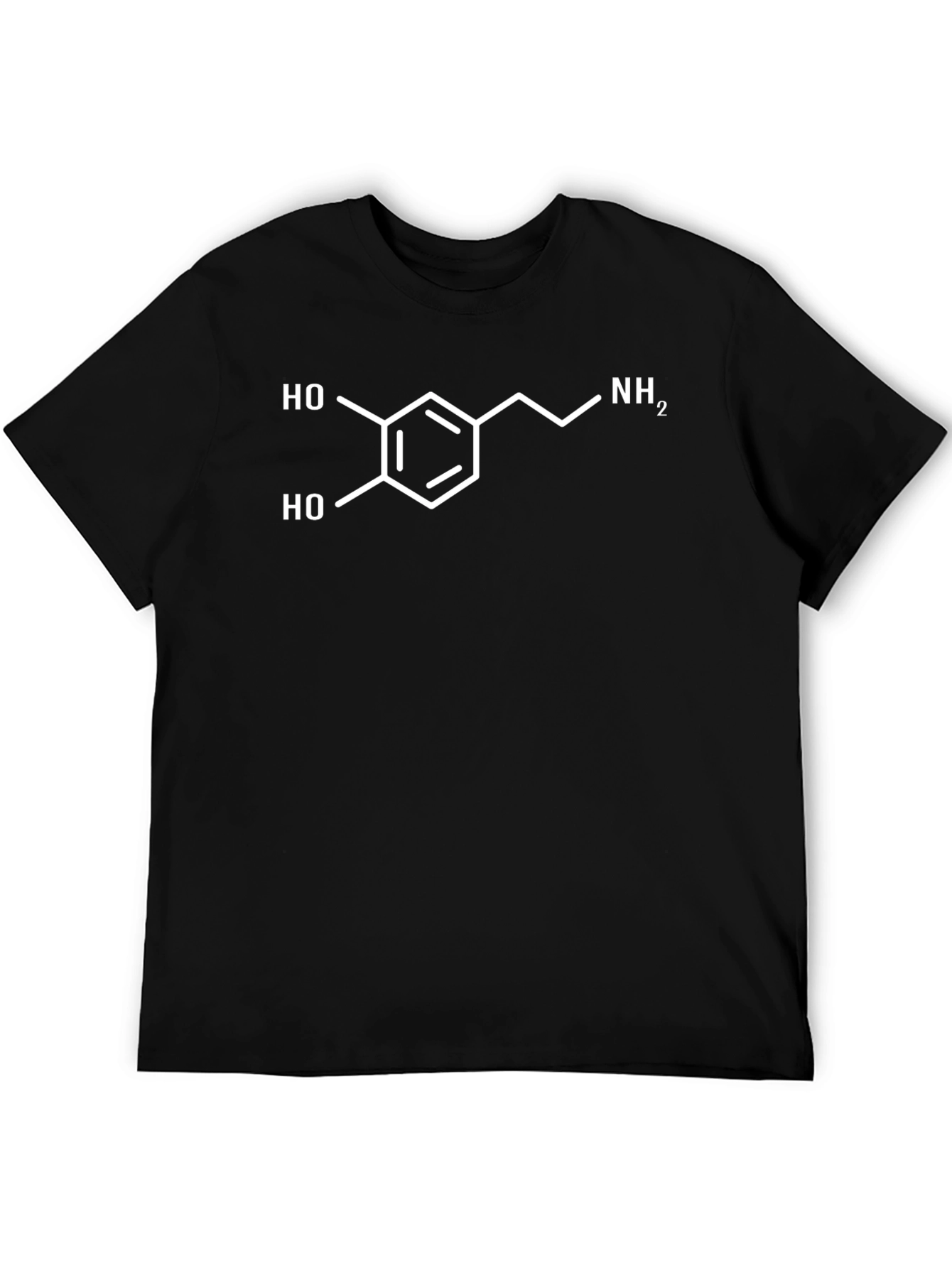 Dopamine Molecule T-Shirt - Science Apparel