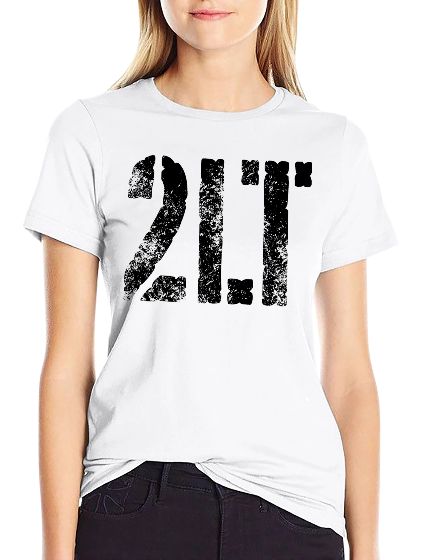 2LT Distressed Graphic T-Shirt