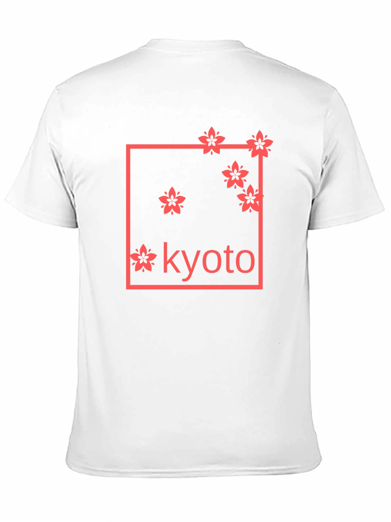 Kyoto Cherry Blossom Graphic Tee - Black