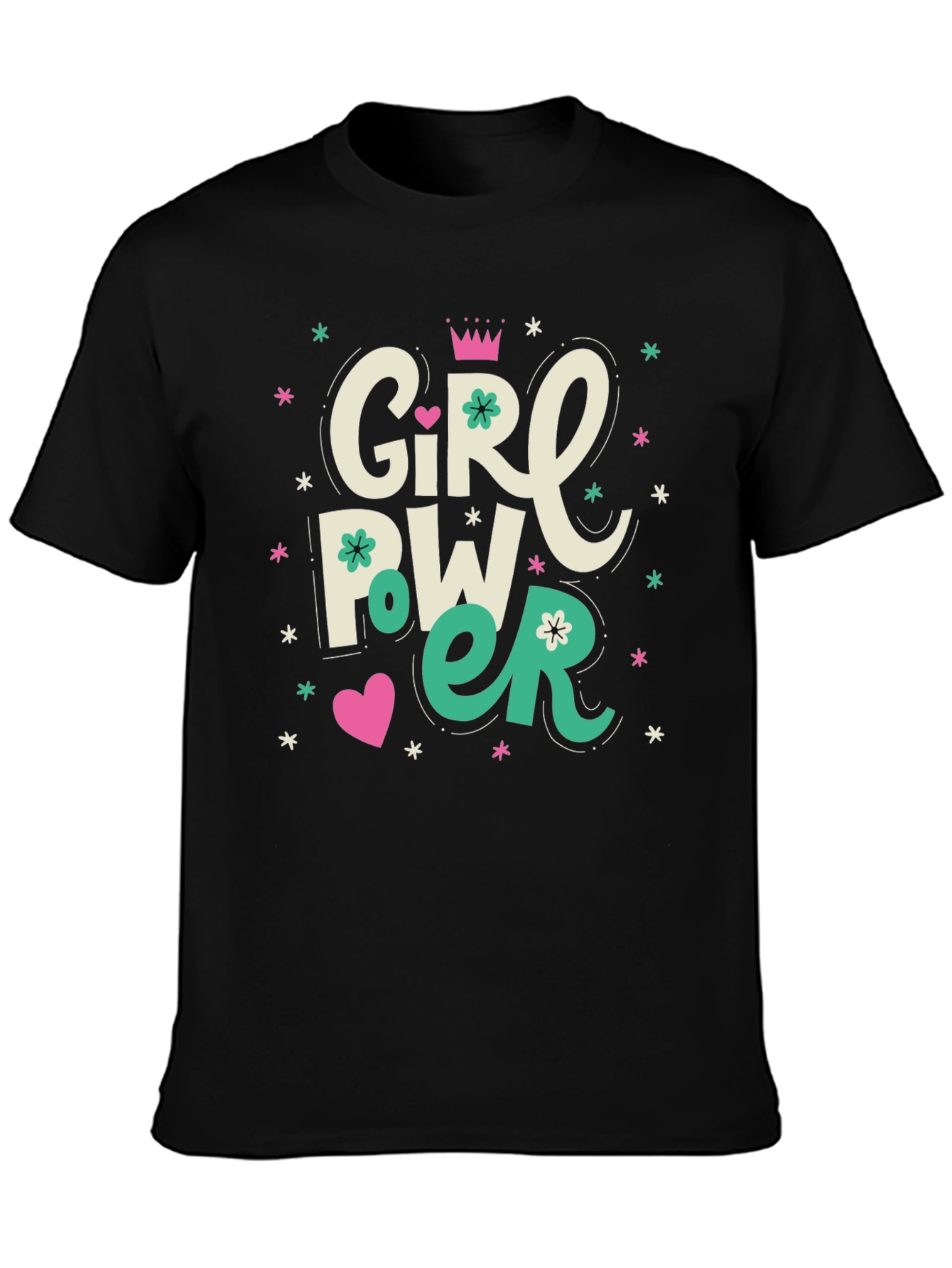 Girl Power Tee - Empowering Graphic T-Shirt