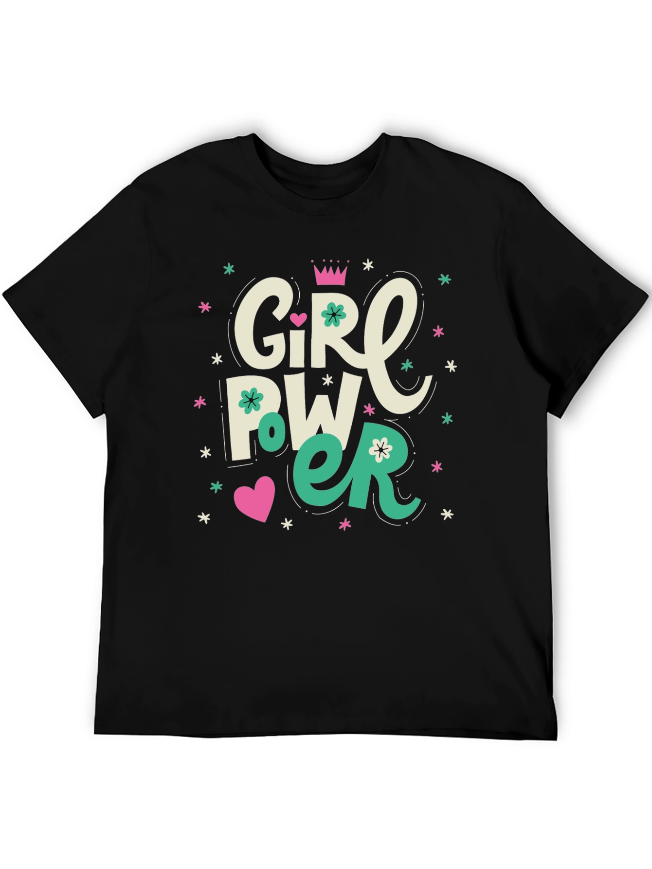 Girl Power Tee - Empowering Graphic T-Shirt