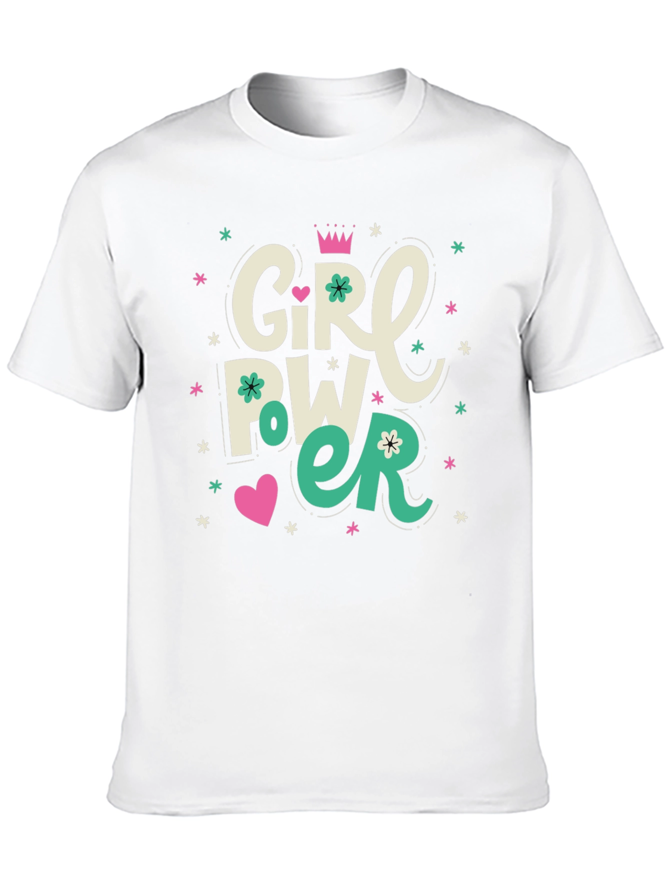 Girl Power Tee - Empowering Graphic T-Shirt