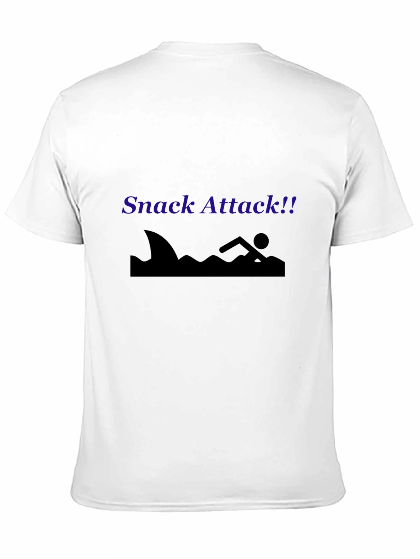 Snack Attack T-Shirt - Shark Graphic Tee