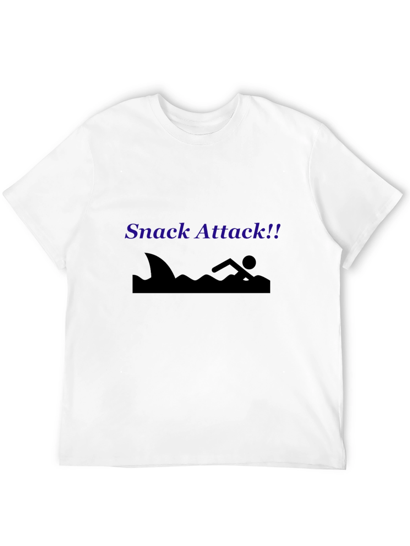 Snack Attack T-Shirt - Shark Graphic Tee
