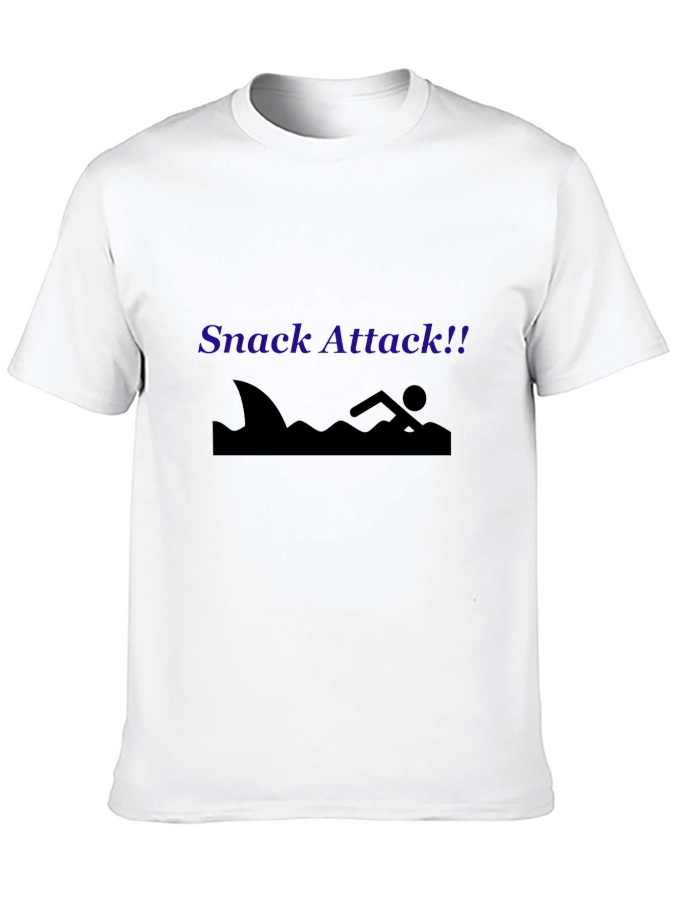 Snack Attack T-Shirt - Shark Graphic Tee