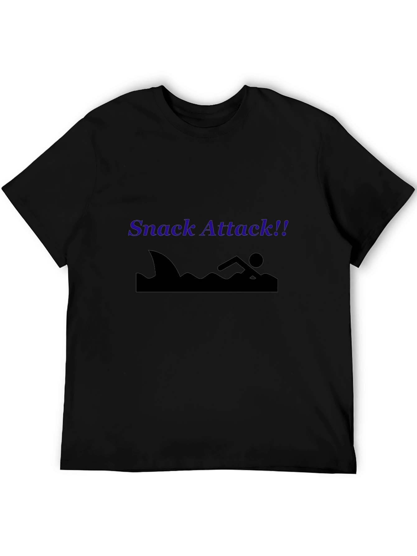 Snack Attack T-Shirt - Shark Graphic Tee