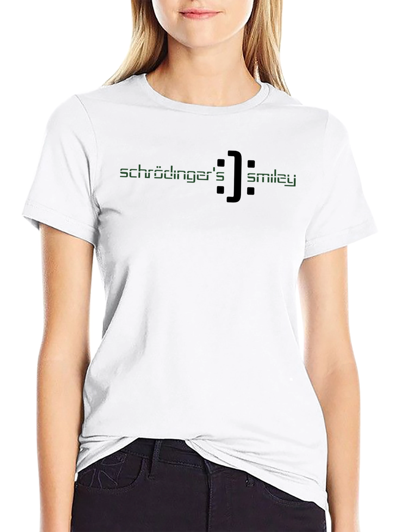 Schrödingers Smiley T-Shirt - Funny Physics Tee