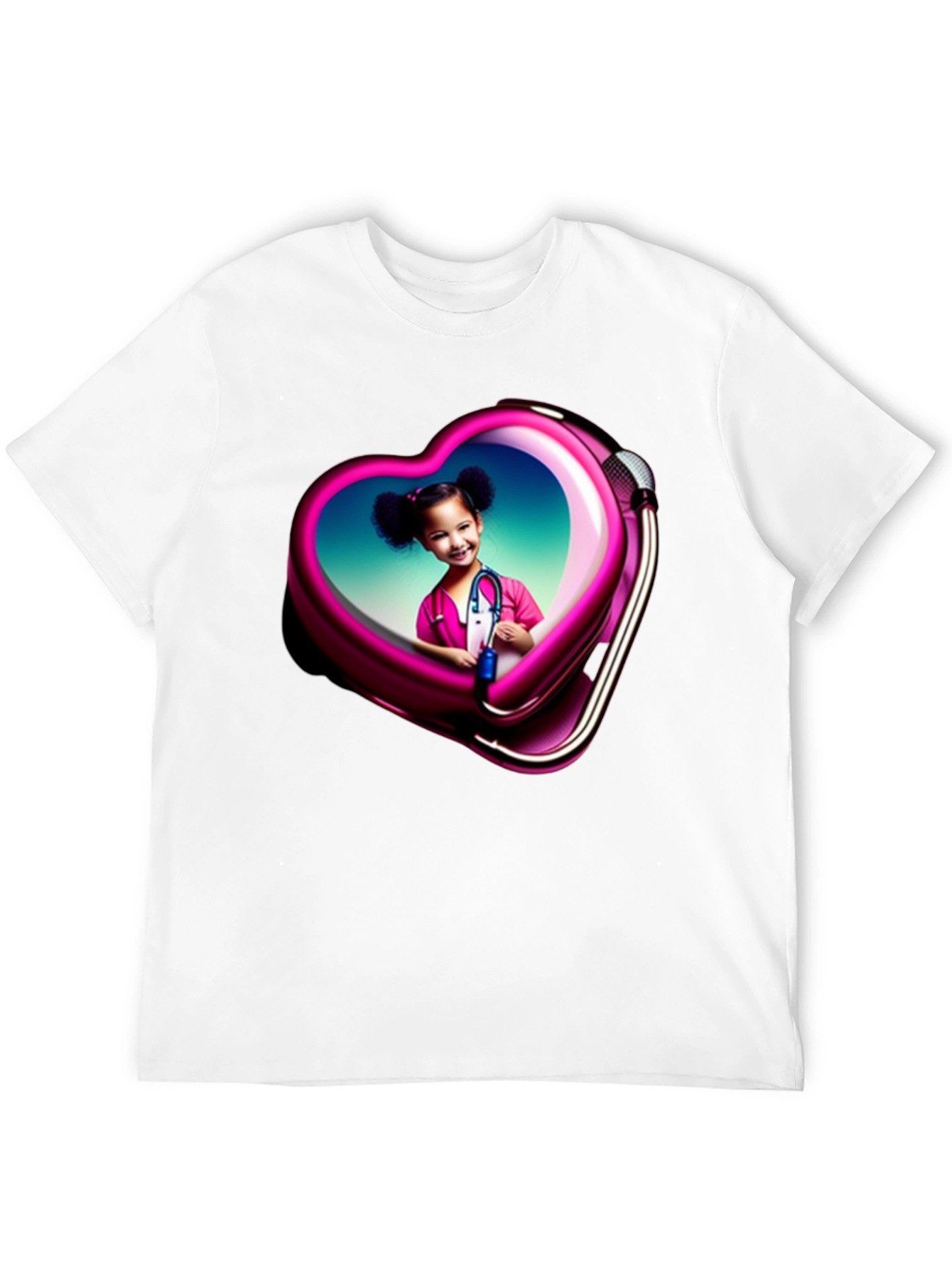 Heart Frame Child Doctor Graphic Tee