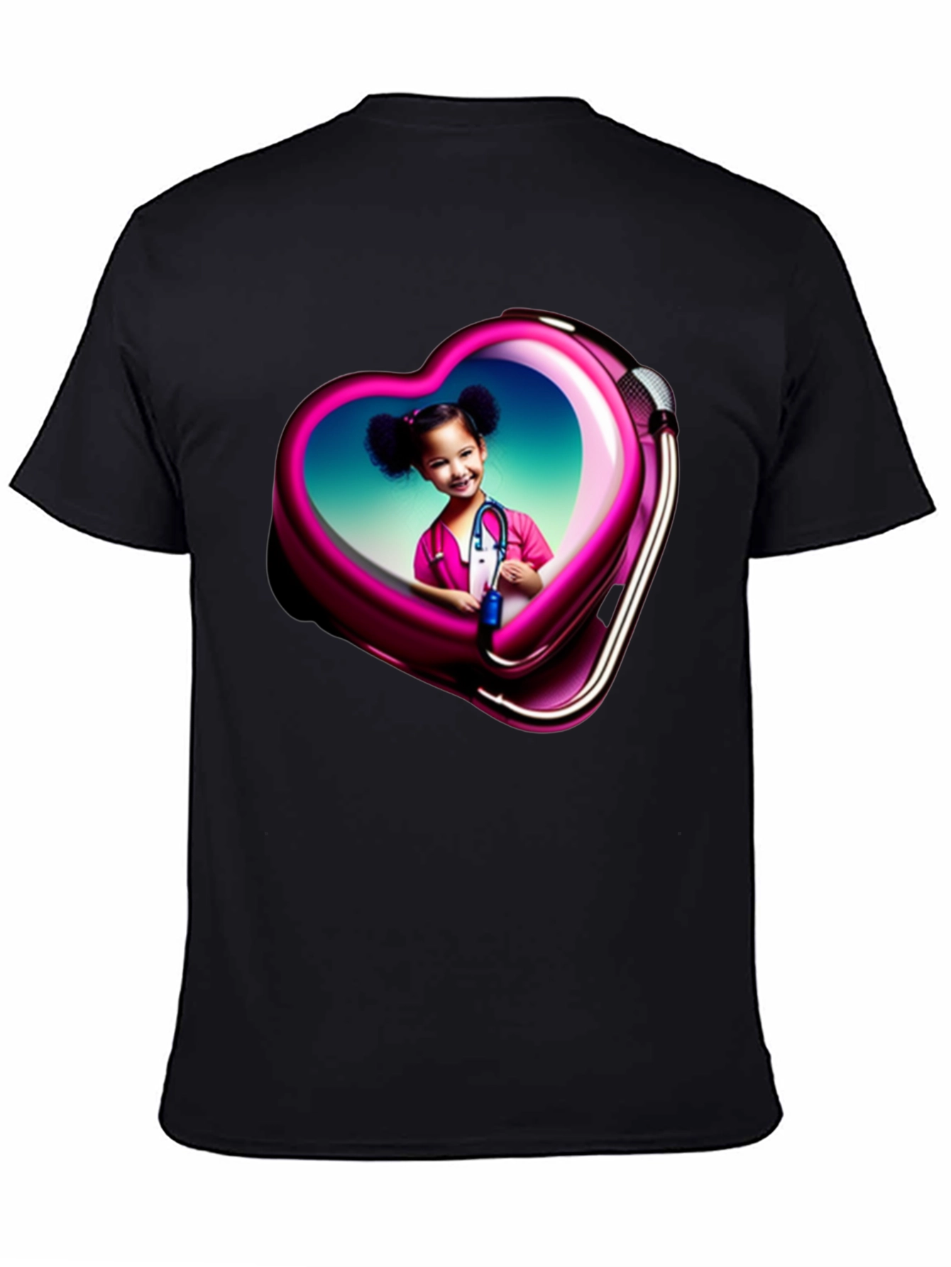 Heart Frame Child Doctor Graphic Tee
