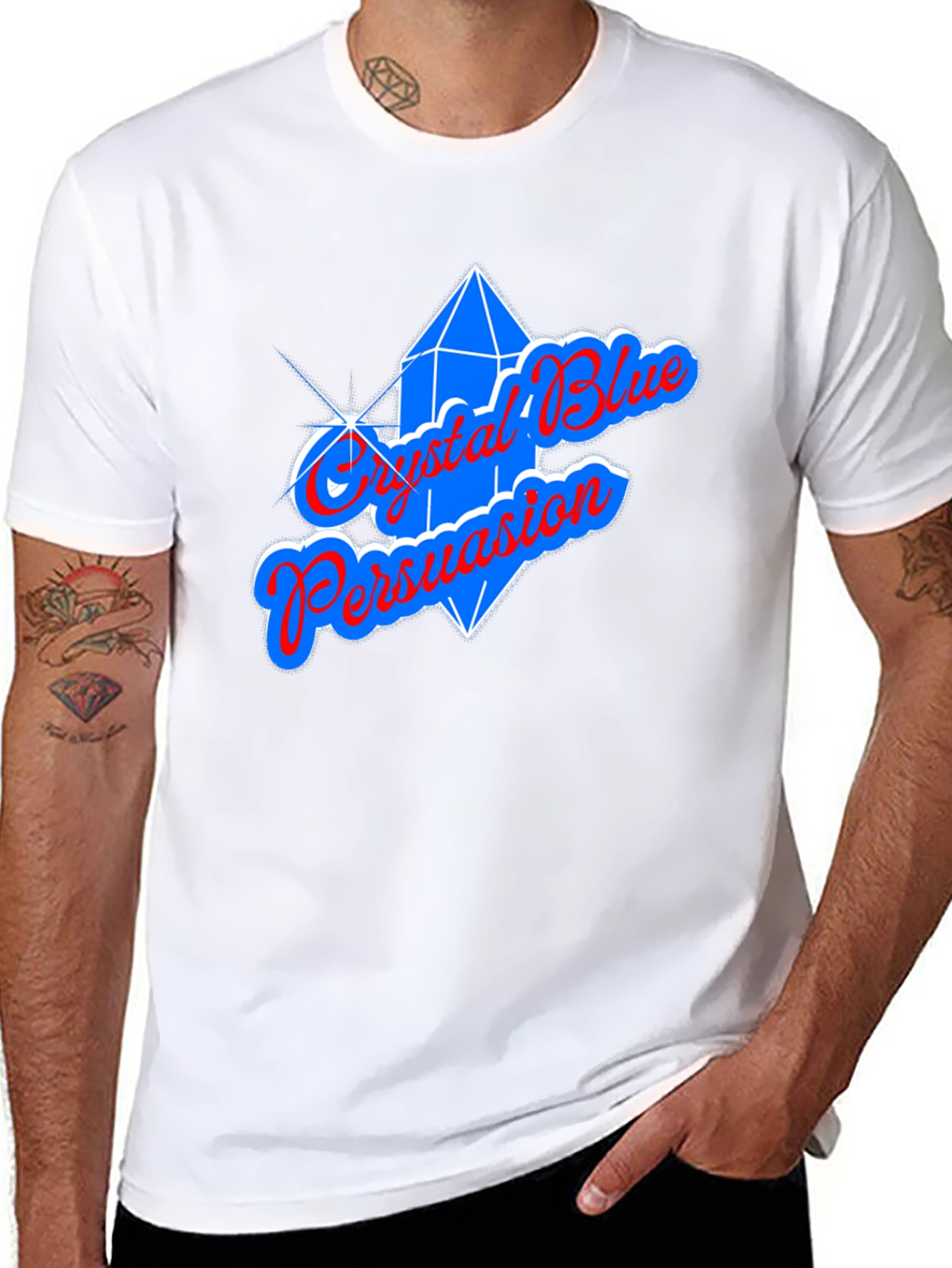 Crystal Blue Persuasion Graphic T-Shirt