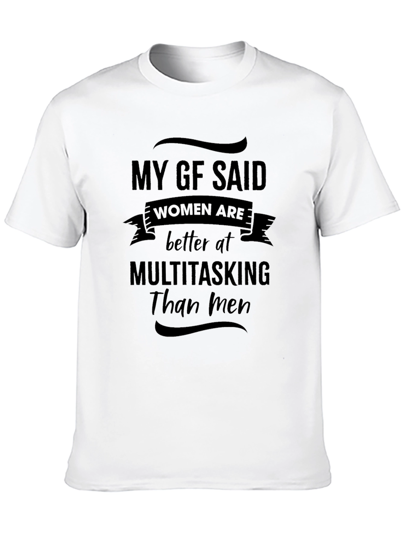 Multitasking Womens Humor Graphic T-Shirt