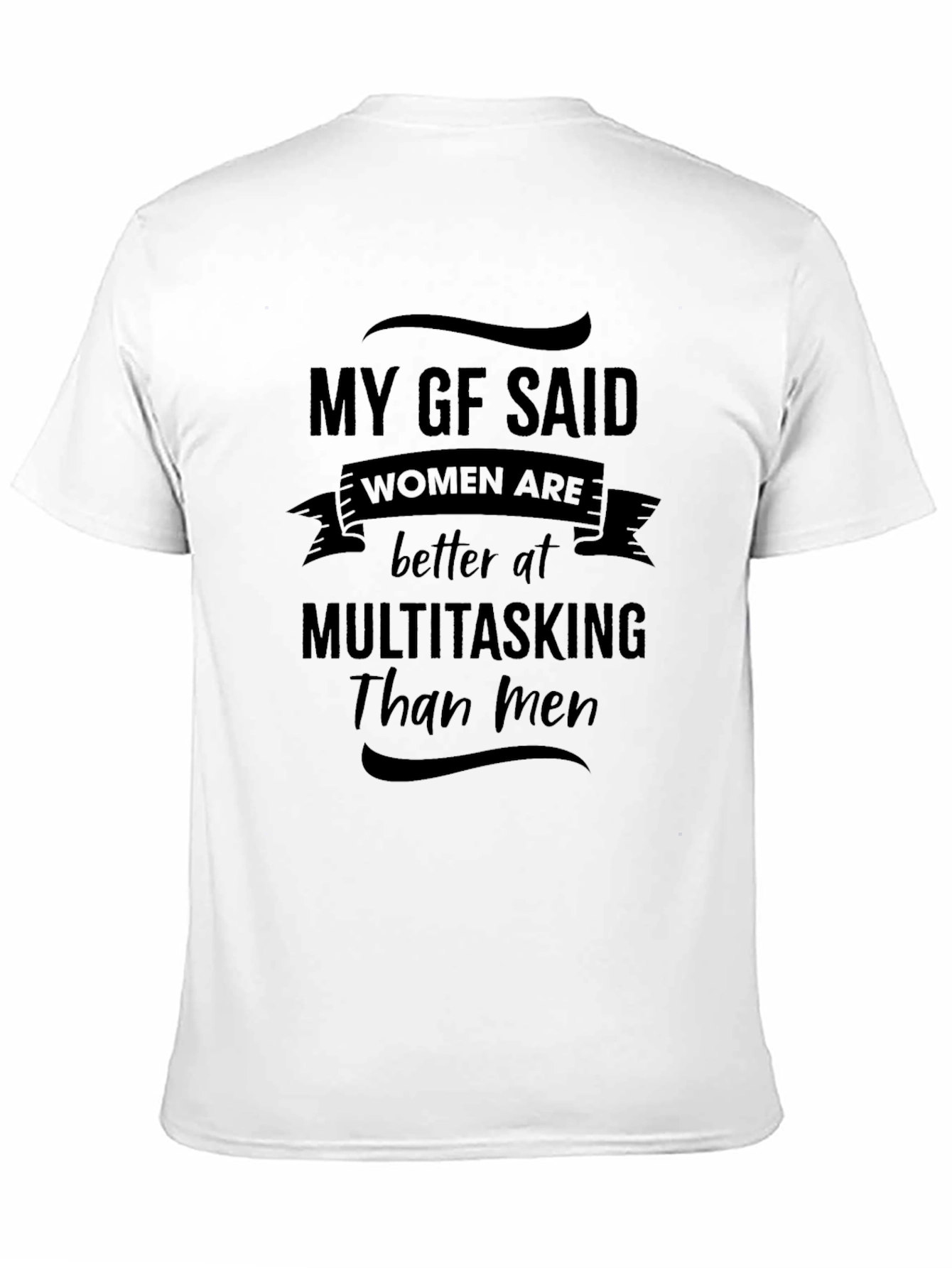 Multitasking Womens Humor Graphic T-Shirt