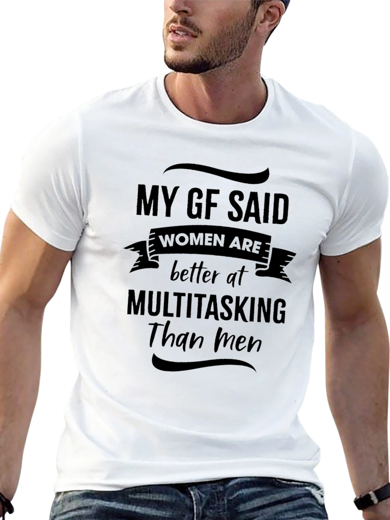 Multitasking Womens Humor Graphic T-Shirt