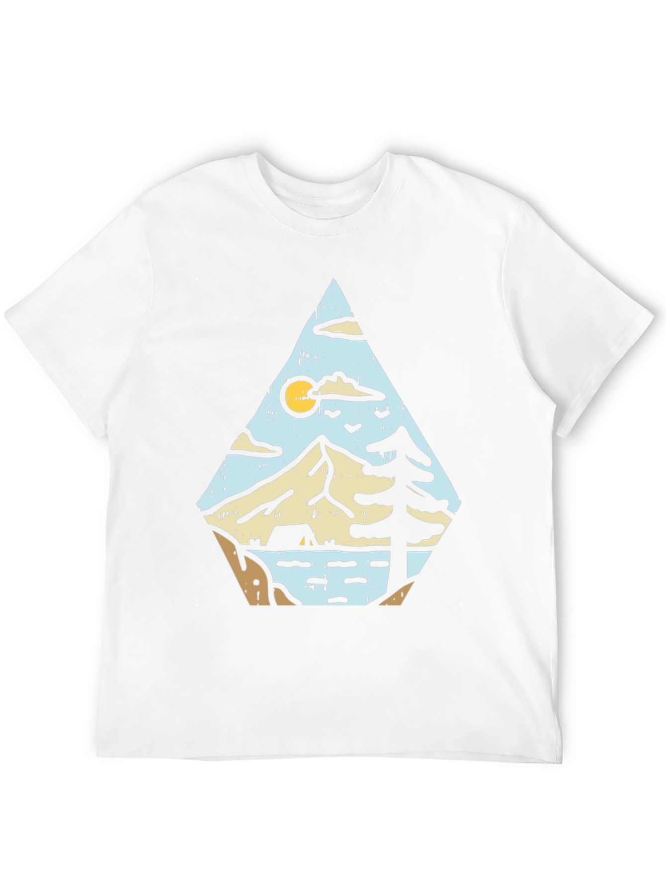 Outdoor Adventure Graphic Tee - Black