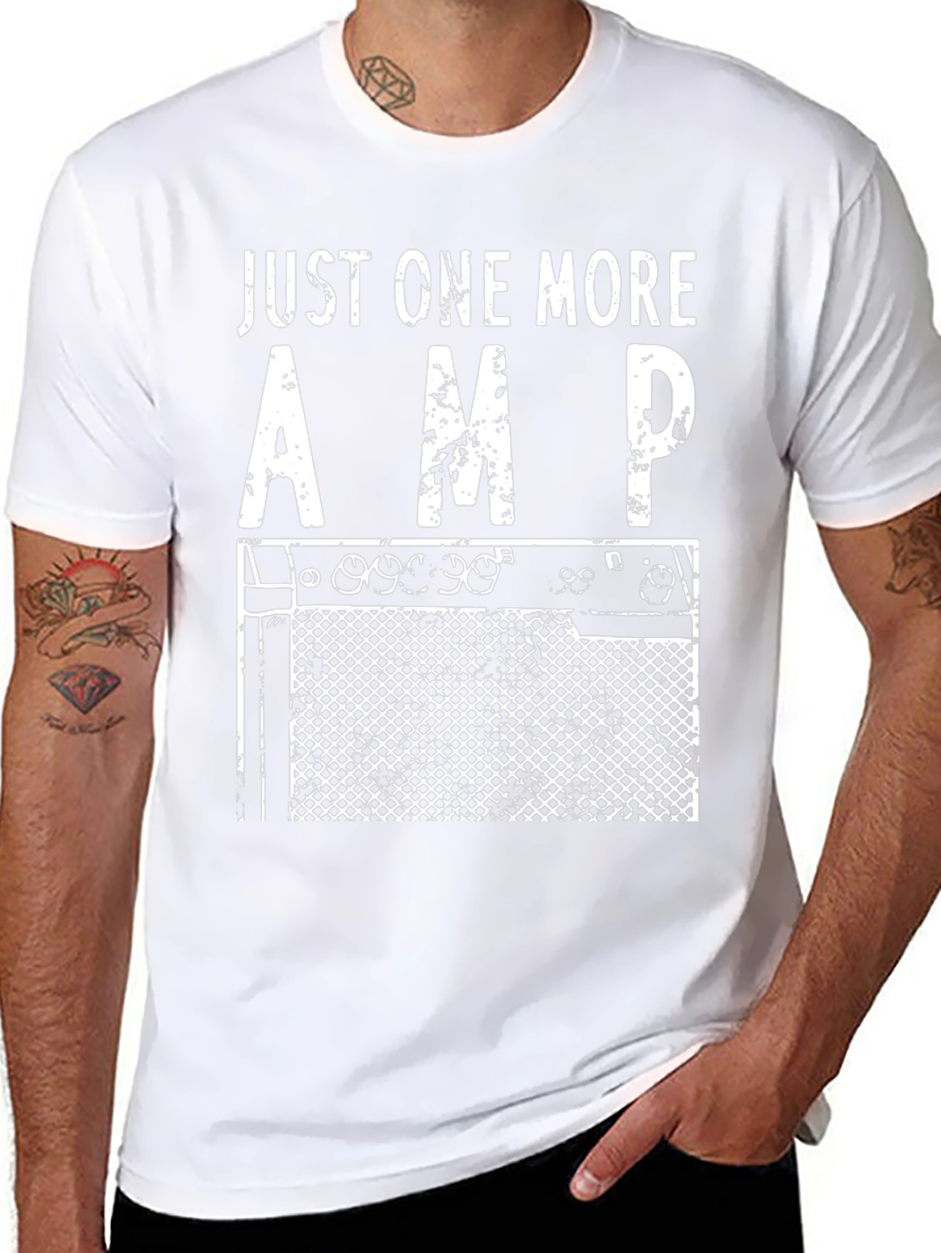 Just One More Amp T-Shirt - Musician Tee