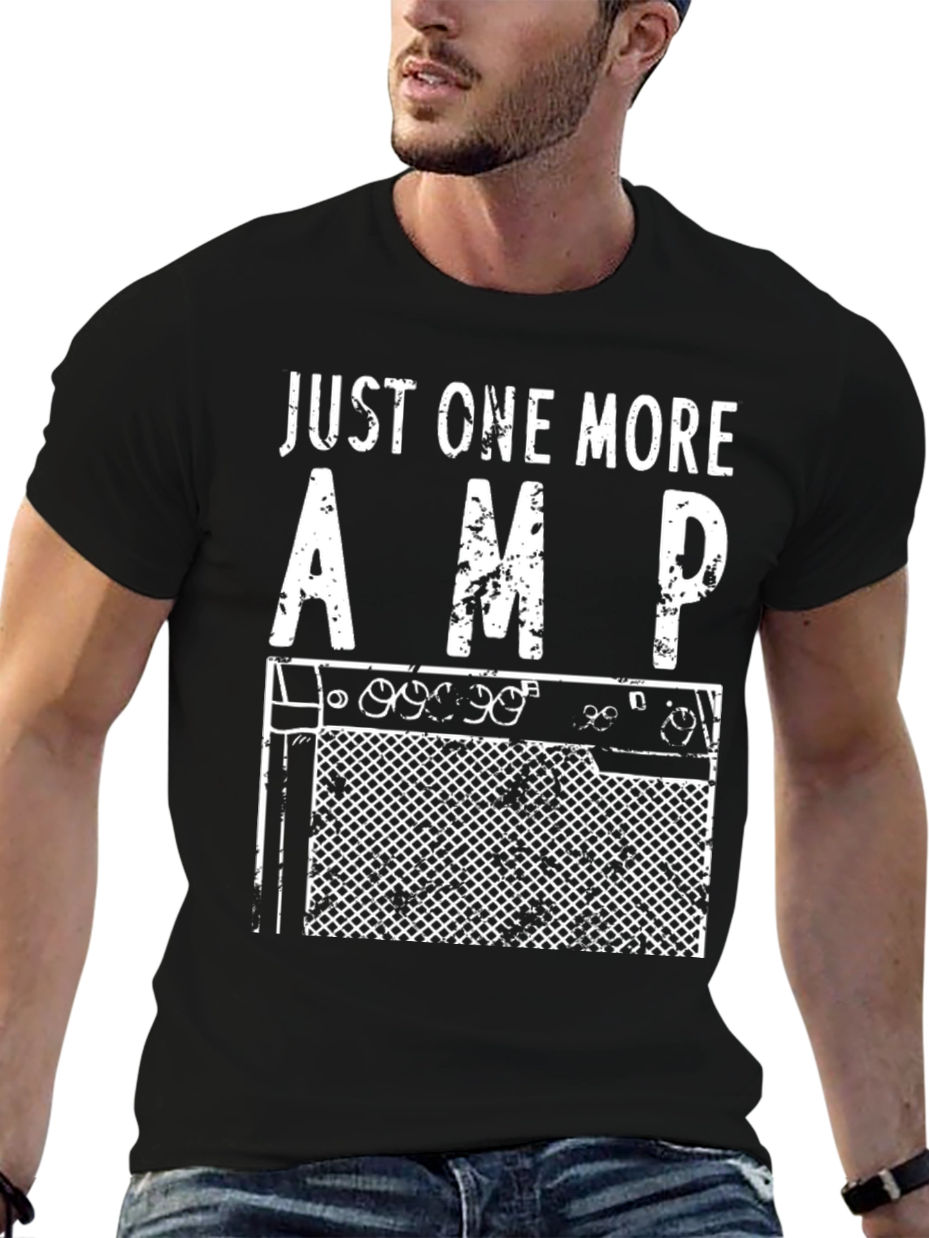 Just One More Amp T-Shirt - Musician Tee