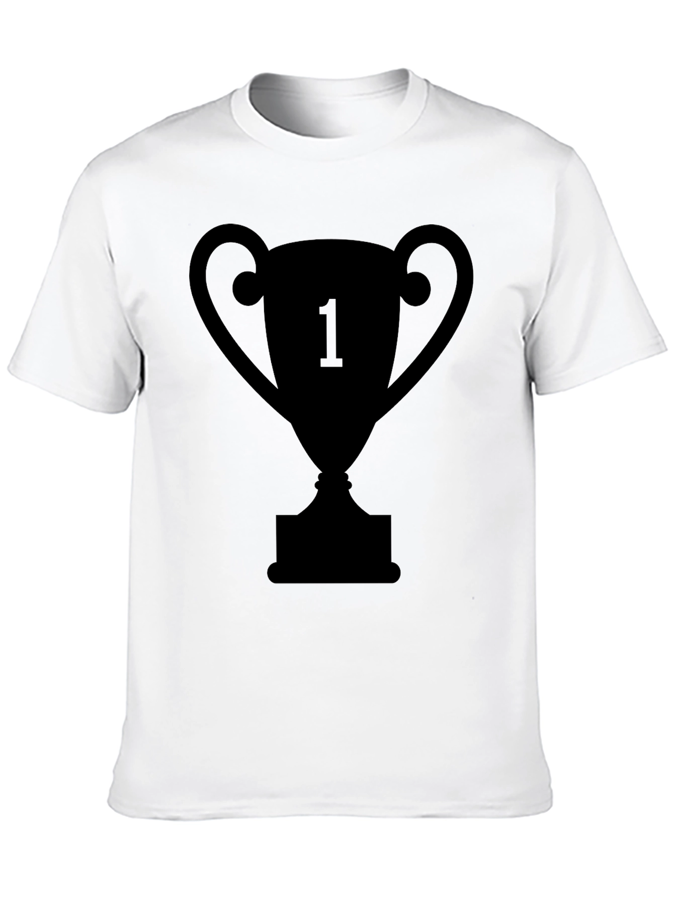 Trophy Graphic Tee - Number One Shirt