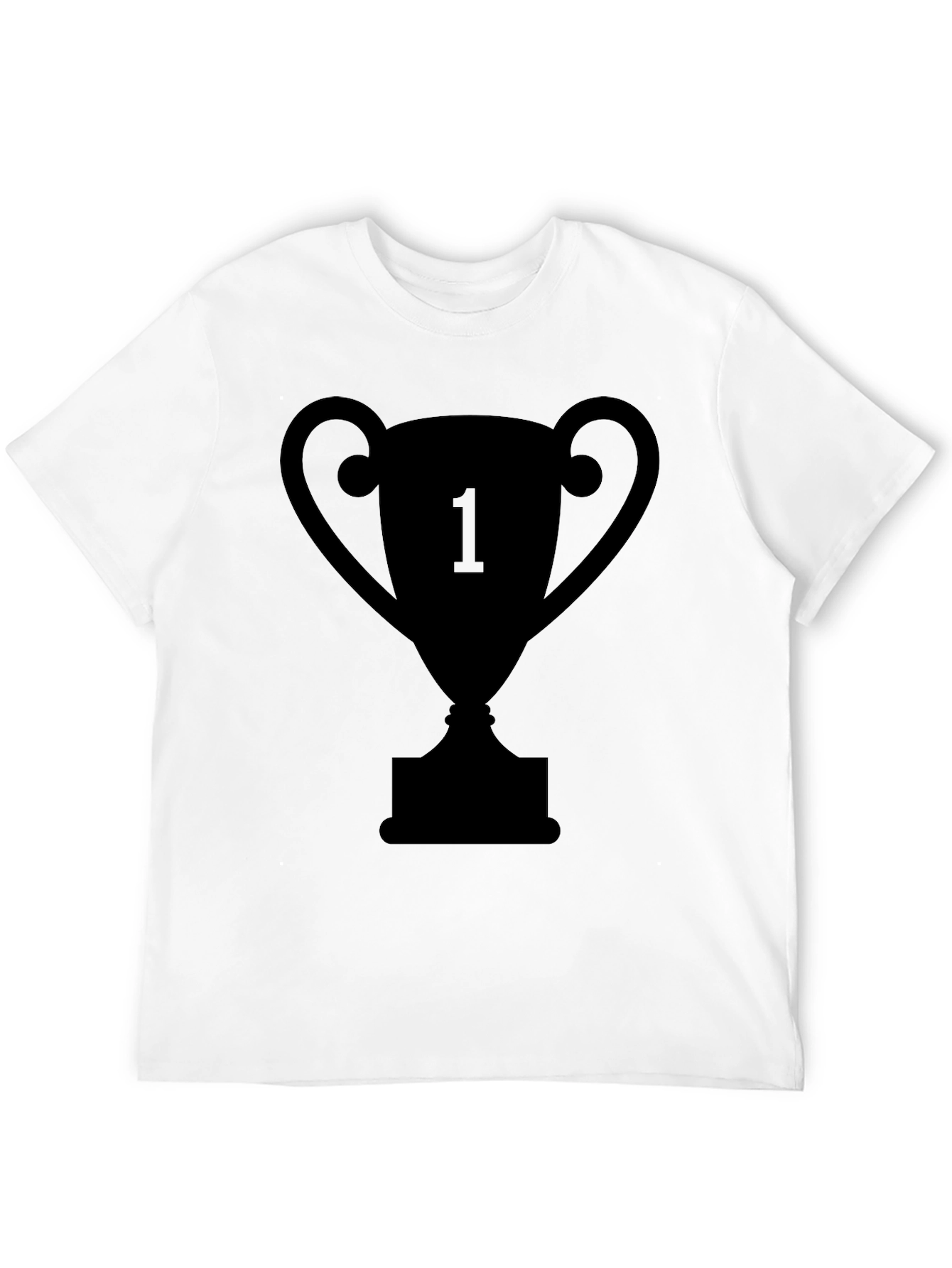Trophy Graphic Tee - Number One Shirt