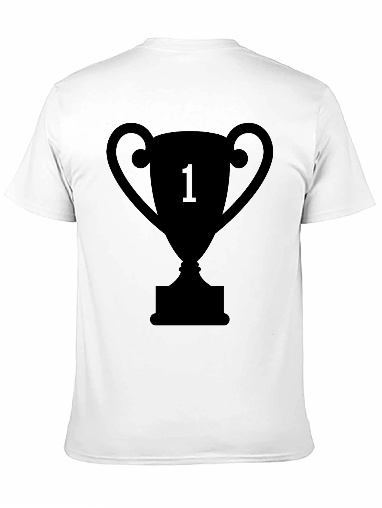 Trophy Graphic Tee - Number One Shirt