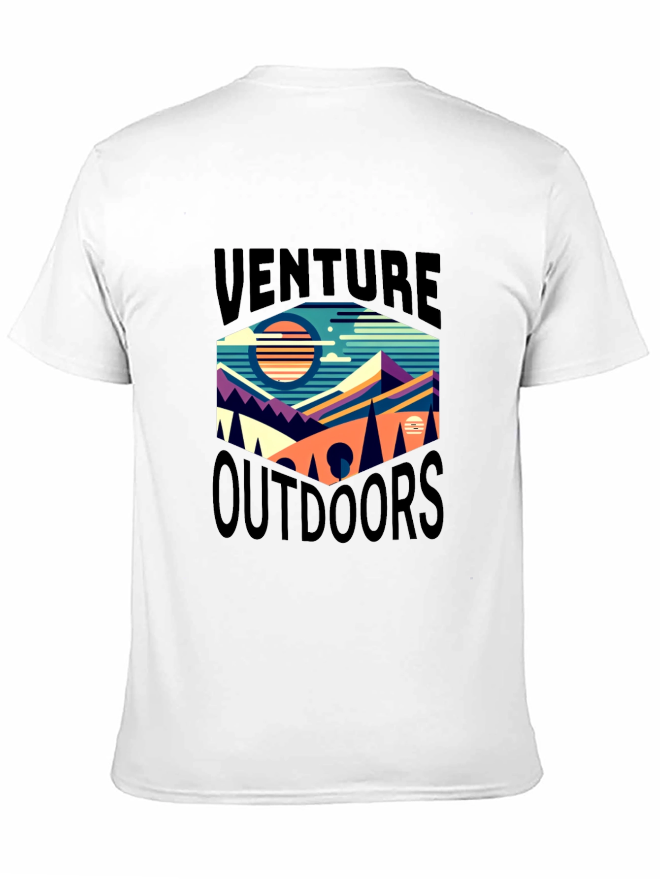 Venture Outdoors Graphic Tee - Black