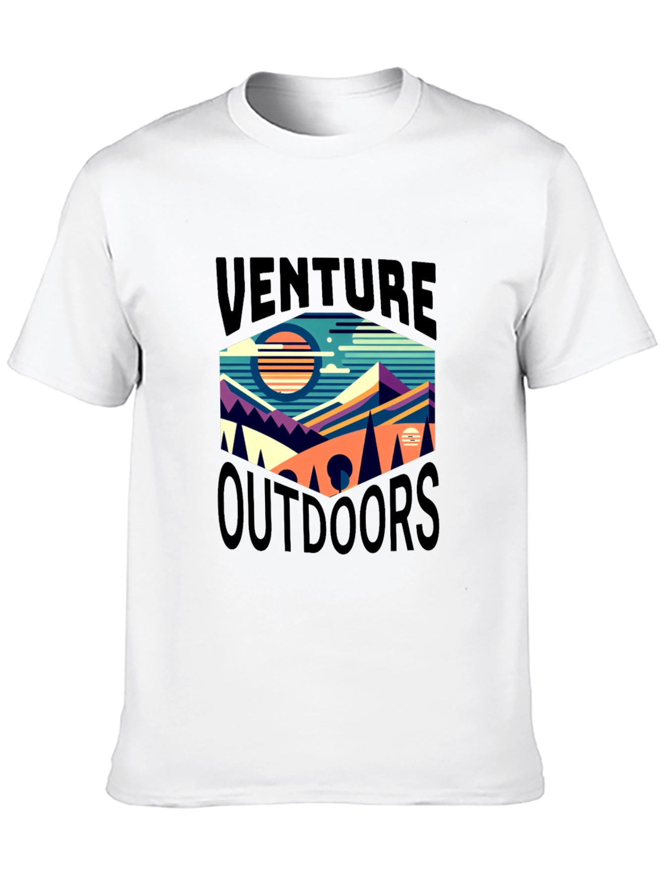 Venture Outdoors Graphic Tee - Black