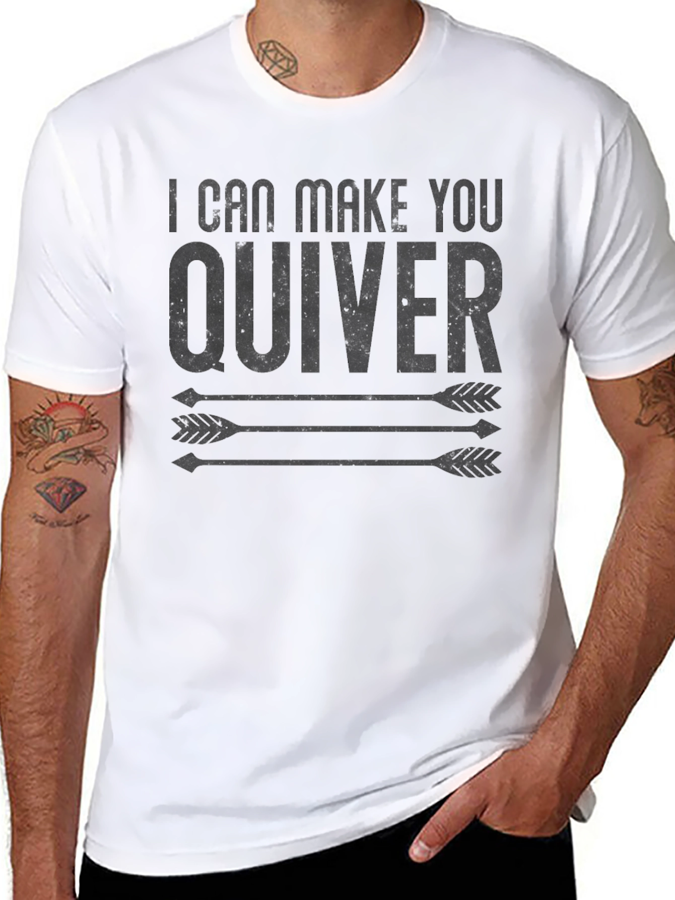 I Can Make You Quiver Graphic Tee