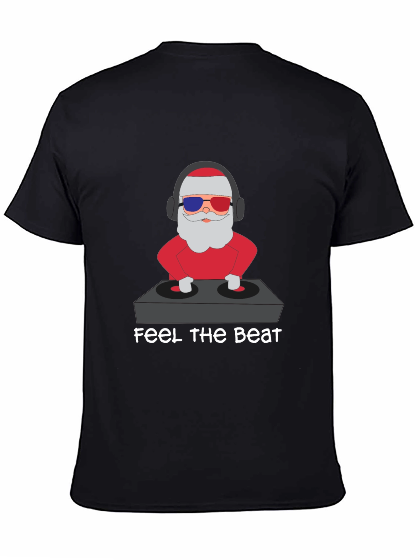 DJ Santa T-Shirt - Feel the Beat