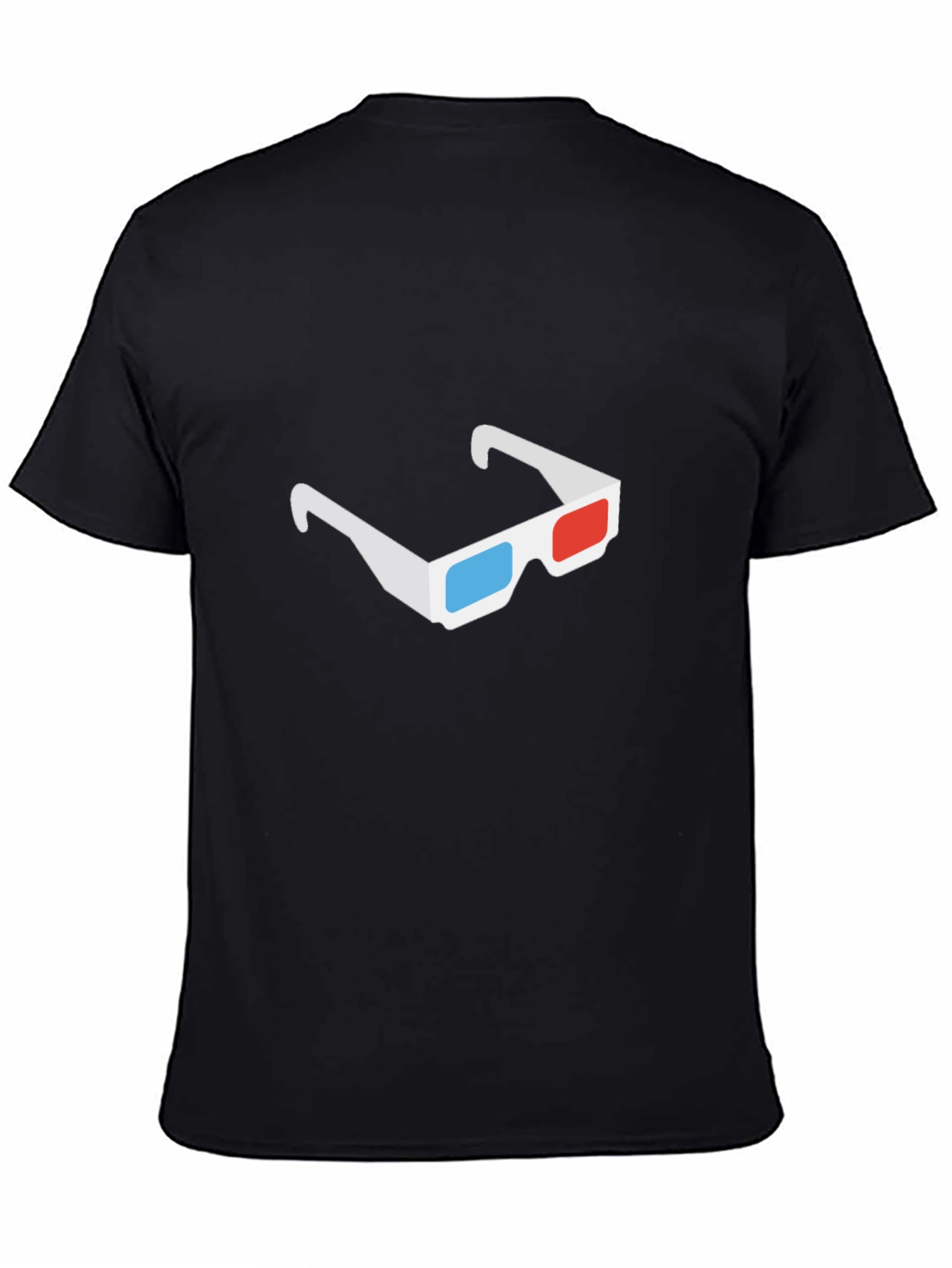 3D Glasses Graphic Tee - Modern Style