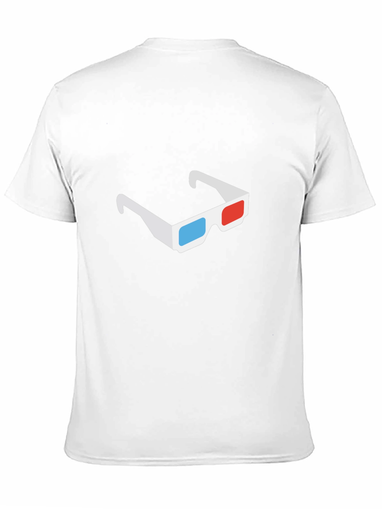 3D Glasses Graphic Tee - Modern Style