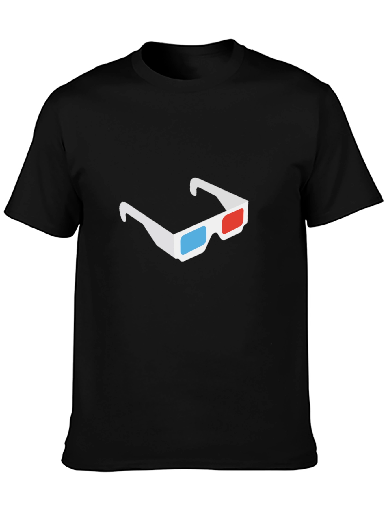 3D Glasses Graphic Tee - Modern Style