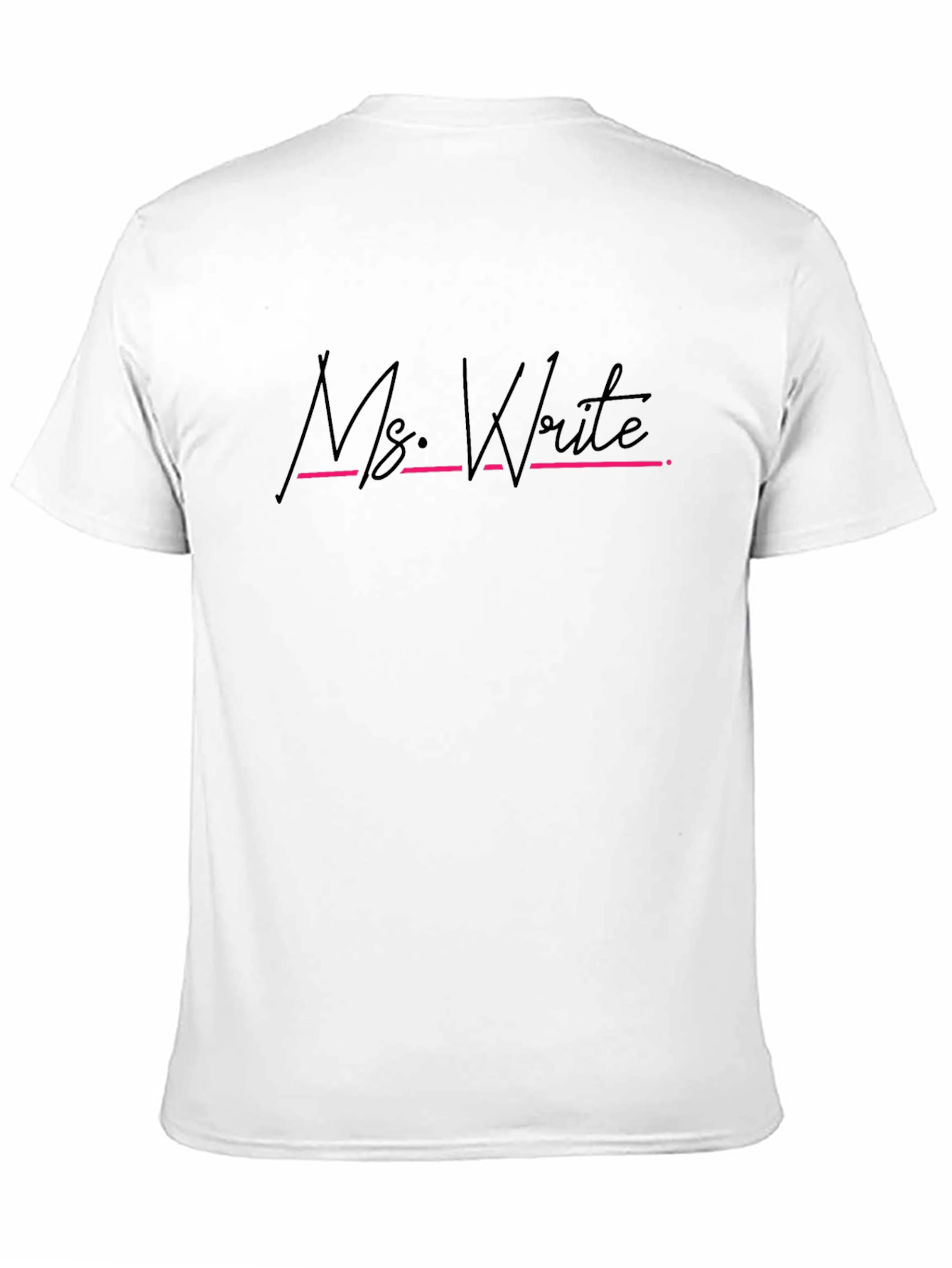 Ms. Write Black Graphic Tee