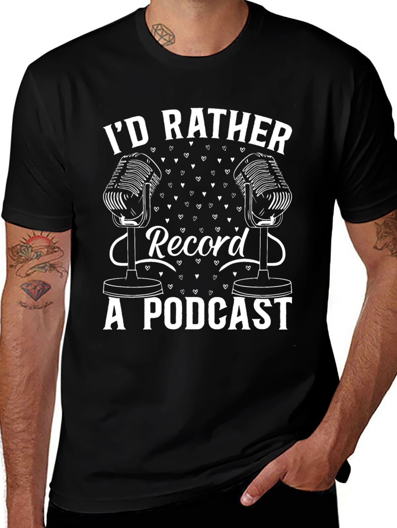 Id Rather Record a Podcast T-Shirt
