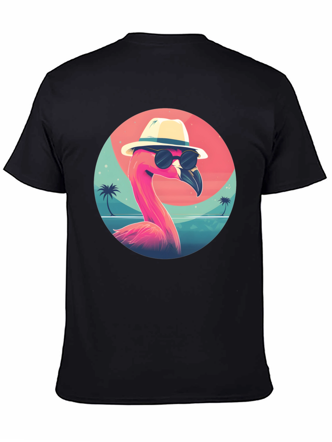Cool Flamingo T-Shirt - Tropical Vacation Ready