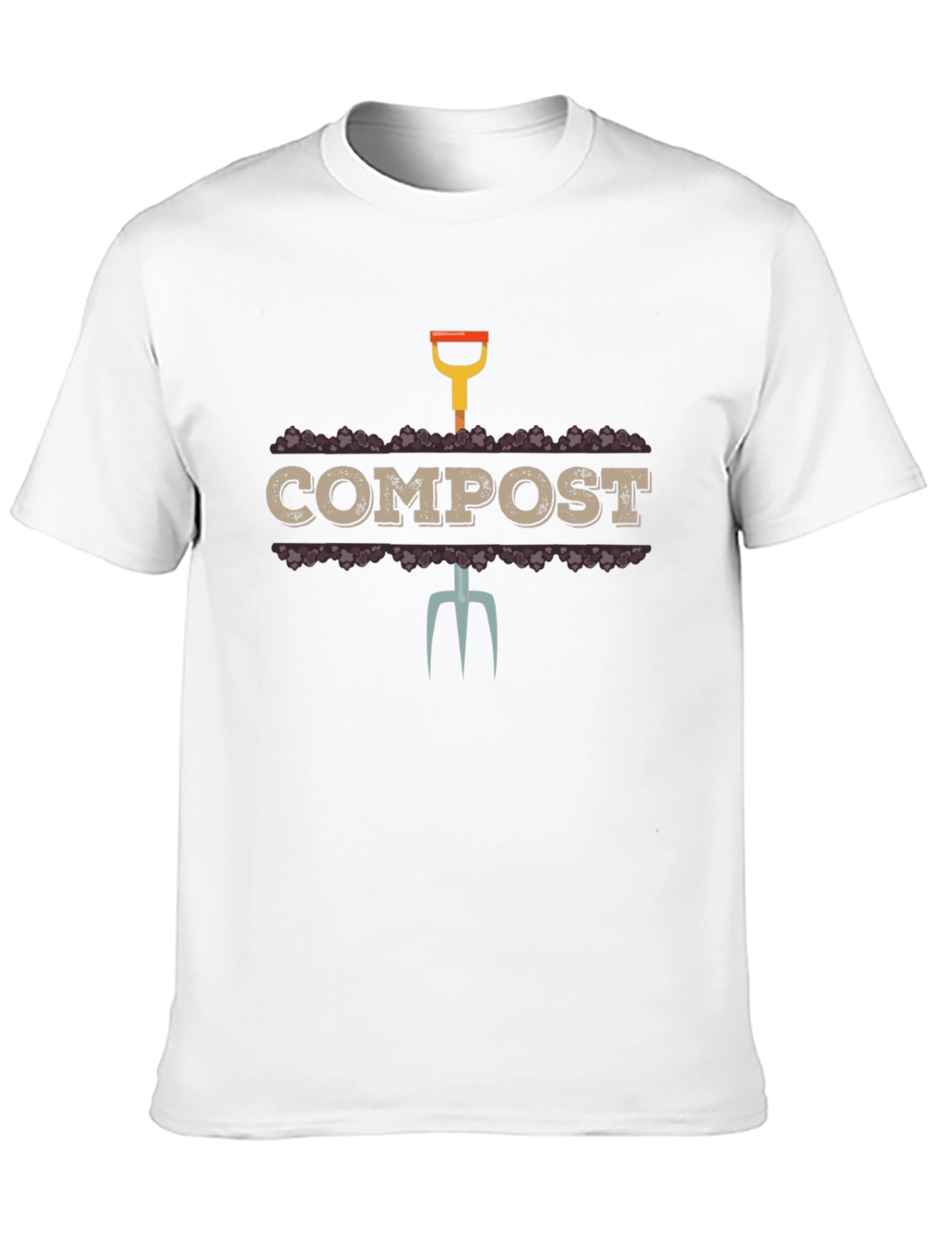 Compost Gardening T-Shirt - Organic Recycling Tee