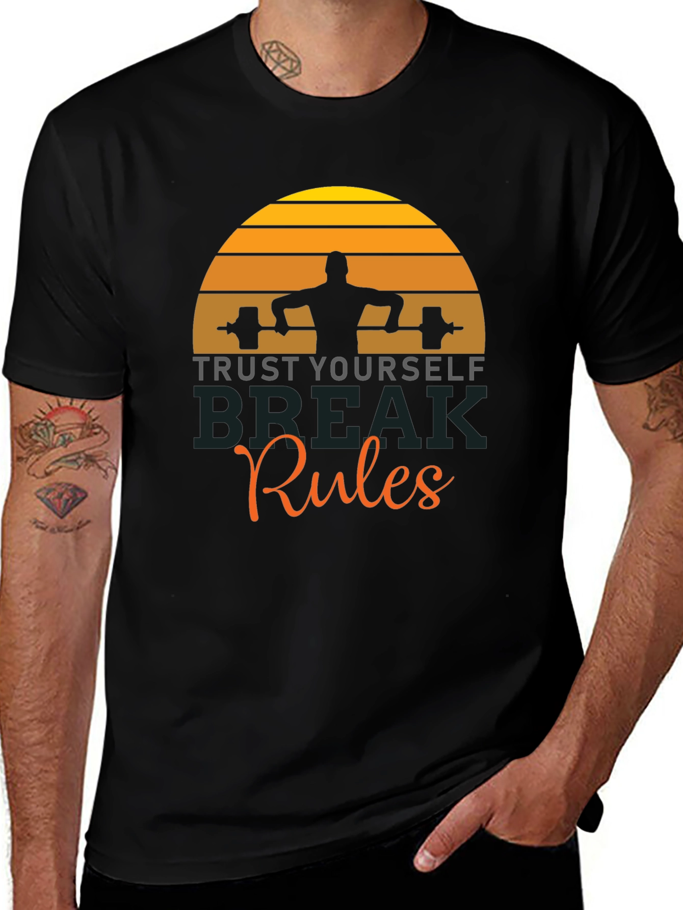 Trust Yourself Fitness T-Shirt
