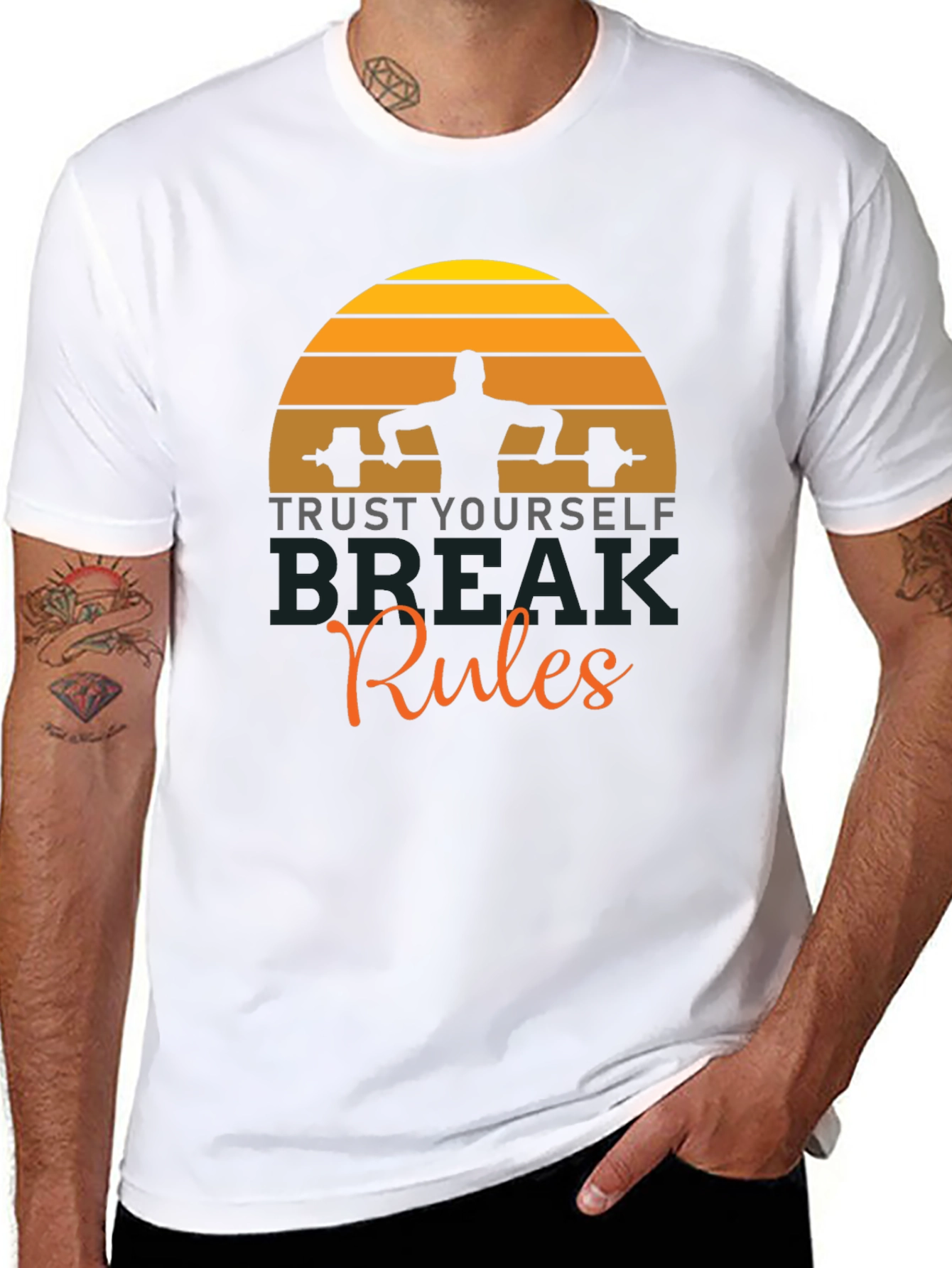 Trust Yourself Fitness T-Shirt
