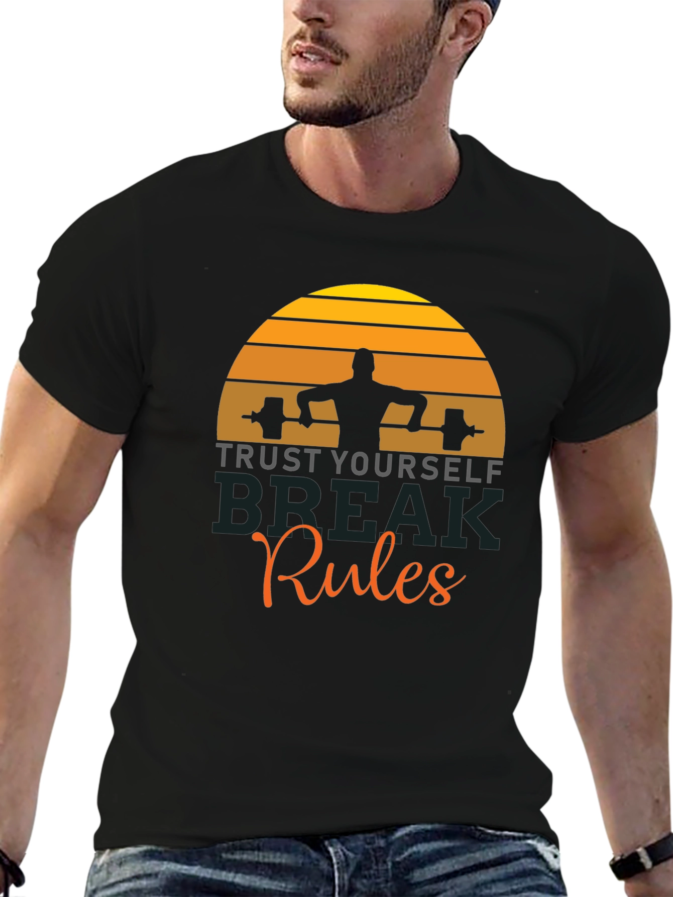 Trust Yourself Fitness T-Shirt