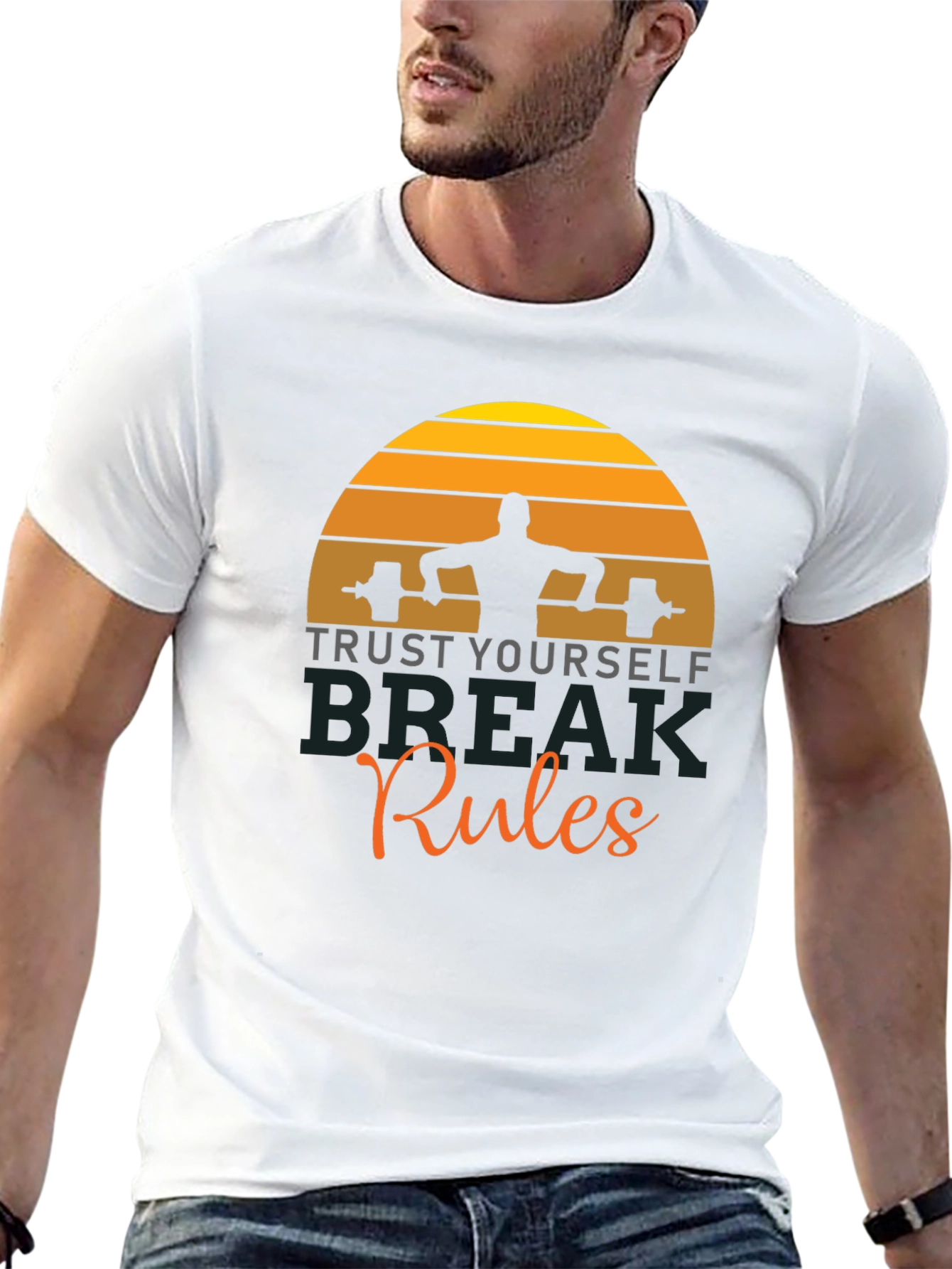Trust Yourself Fitness T-Shirt