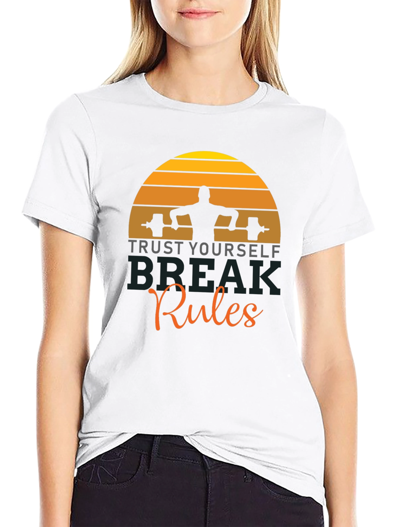 Trust Yourself Fitness T-Shirt