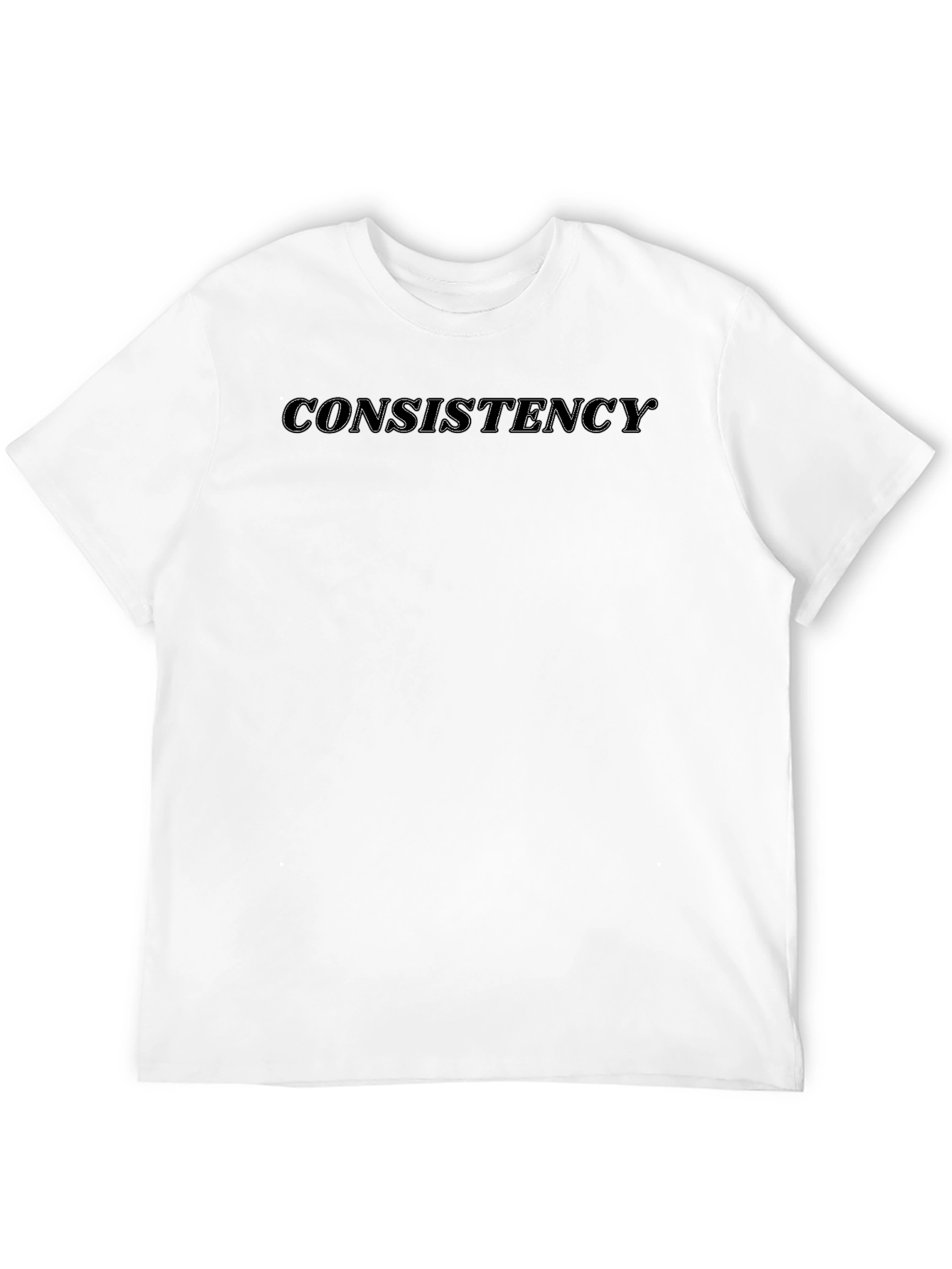 Consistency Graphic Tee - Mens Black T-Shirt