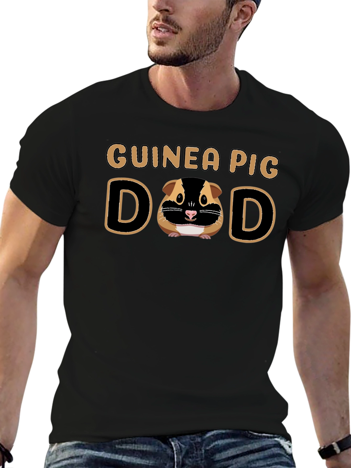 Guinea Pig Dad Graphic Tee
